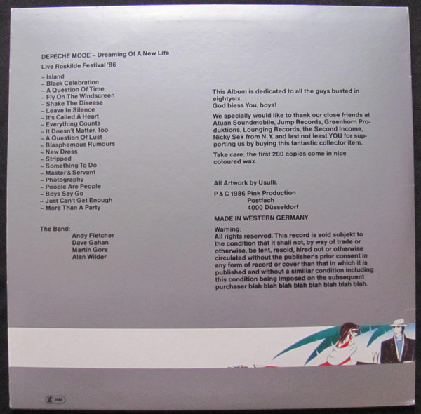 Depeche Mode - Dreaming Of A New Life | Pink Production (DOH) - 2 Depeche Mode - Dreaming Of A New Life | Pink Production (DOH) - 2