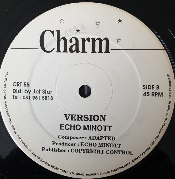 Echo Minott - Tom's Diner | Charm (CRT 55) - 2