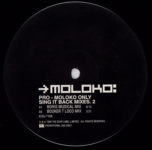 Moloko - Sing It Back (Mixes. 2) | Echo (ECDJ 712) - 3