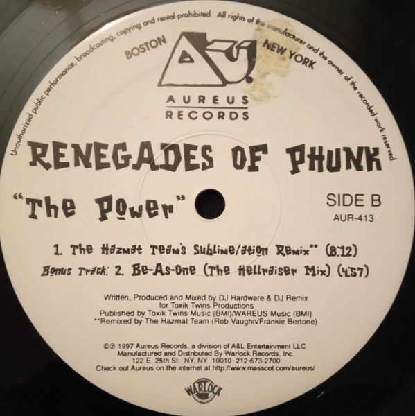 Renegades Of Phunk - The Power | Aureus Records (AUR-413) - 3 Renegades Of Phunk - The Power | Aureus Records (AUR-413) - 3