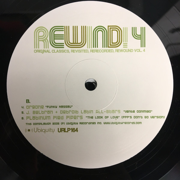 Various - Rewind! 4 | Ubiquity (URLP 164) - 4