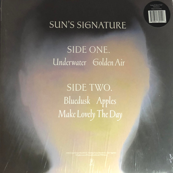 Sun's Signature - Sun's Signature | Partisan Records (PTKF3015-1) - 2