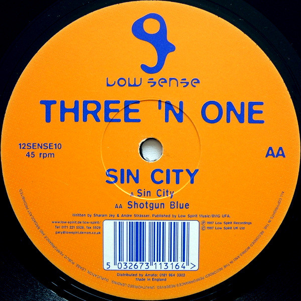 Three 'N One - Sin City | Low Sense (12SENSE10) - 3