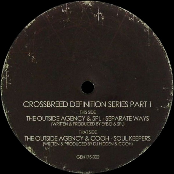 The Outside Agency / SPL / Cooh - Crossbreed Definition Series Part 1 | Genosha One Seven Five (GEN175-002)