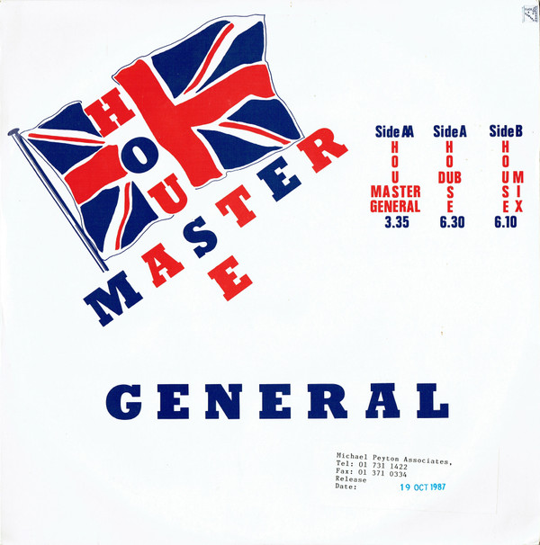 House Master General - House Master General | Flick & Romero Records (F/R 0001)