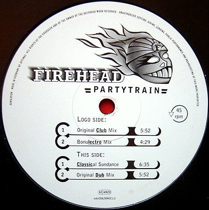 Firehead - Partytrain | Club Tools (edel0063840CLU)
