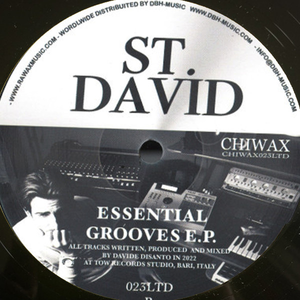 St. David - Essential Grooves E.P. | Chiwax (CHIWAX023LTD)