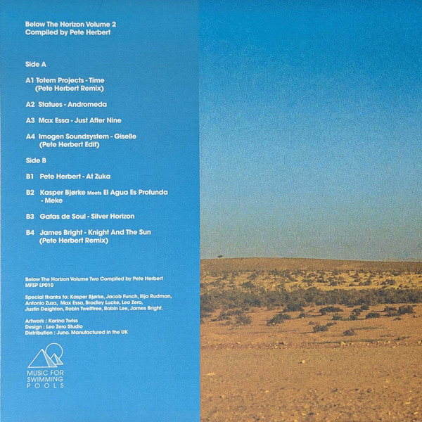 Various - Below The Horizon Volume 2 | Music For Swimming Pools (MFSP LP010) - 2