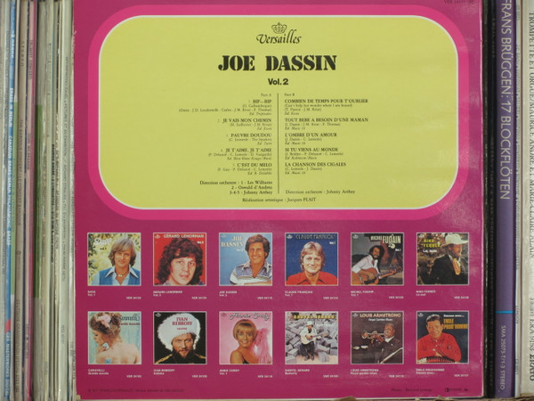 Joe Dassin - Vol. 2 [Vinyl] | Versailles (VER 34119) - 2