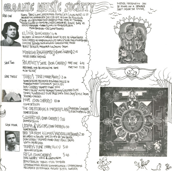 Don Cherry - Organic Music Society | Caprice Records (CAP 21828) - 3