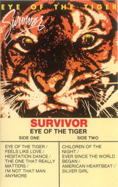 Survivor - Eye Of The Tiger [Cassette] | Scotti Bros. Records (FZT 38062)