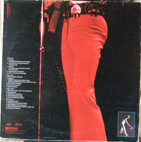 Glen Campbell With The Royal Philharmonic Orchestra - Live At The Royal Festival Hall | Capitol Records (1C 164-85 305/06) - 2