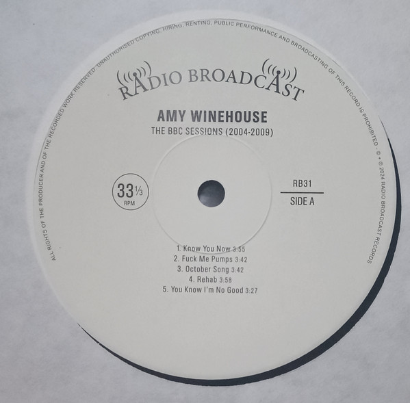 Amy Winehouse - The BBC Sessions (2004-2009) | Radio Broadcast (RB31) - 2 Amy Winehouse - The BBC Sessions (2004-2009) | Radio Broadcast (RB31) - 2