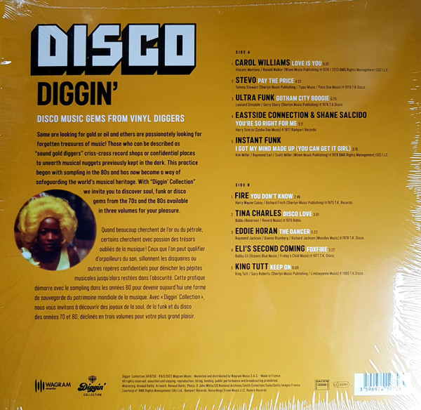 Various - Disco Diggin' | Wagram Music (3419756) Various - Disco Diggin' | Wagram Music (3419756)