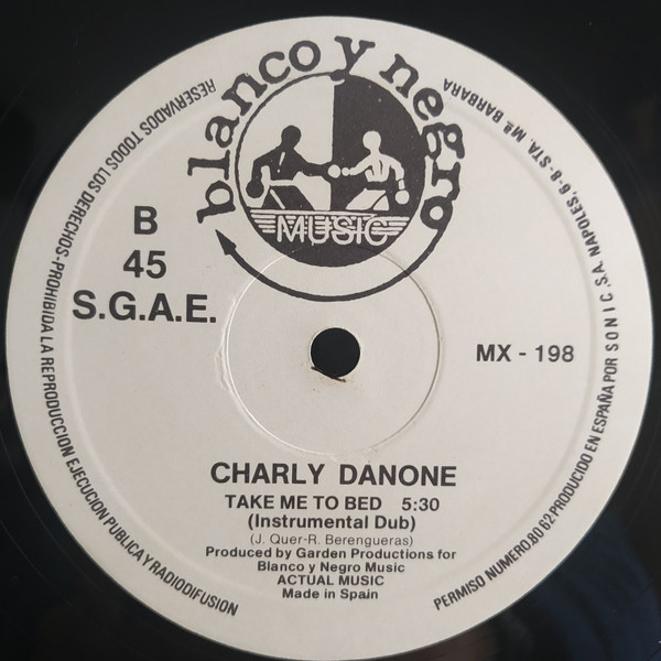 Charly Danone - Take Me To Bed | Blanco Y Negro (MX 198) - 4