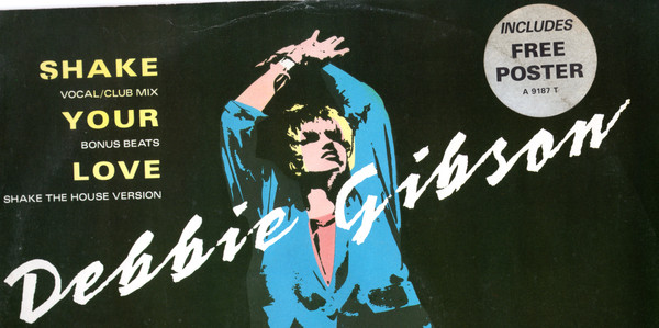 Debbie Gibson - Shake Your Love | Atlantic (A9187T)