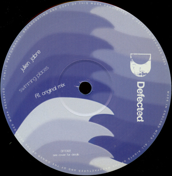 Julien Jabre - Swimming Places (Original And Jerome Sydenham Mixes) | Defected (DFTD122) - 2