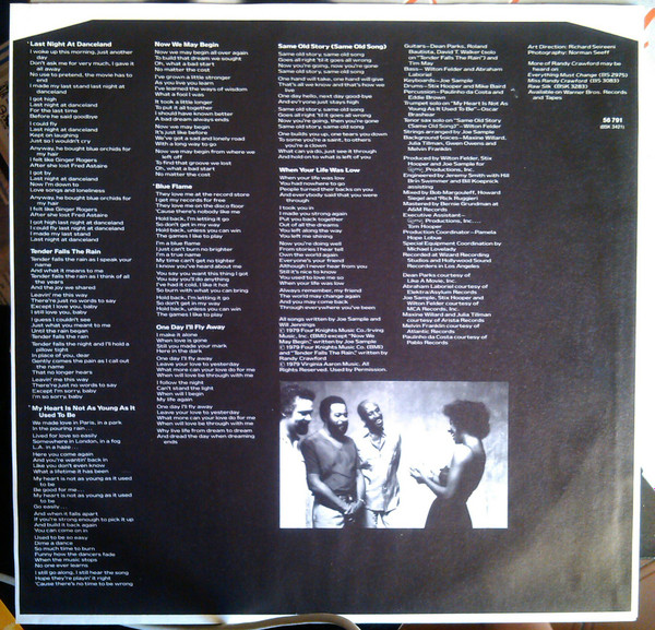 Randy Crawford - Now We May Begin | Warner Bros. Records (56 791) - 4 Randy Crawford - Now We May Begin | Warner Bros. Records (56 791) - 4