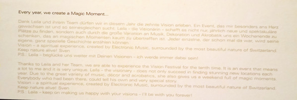 Sven Väth - Vision | Cocoon Recordings (COR12"003) - 5 Sven Väth - Vision | Cocoon Recordings (COR12"003) - 5