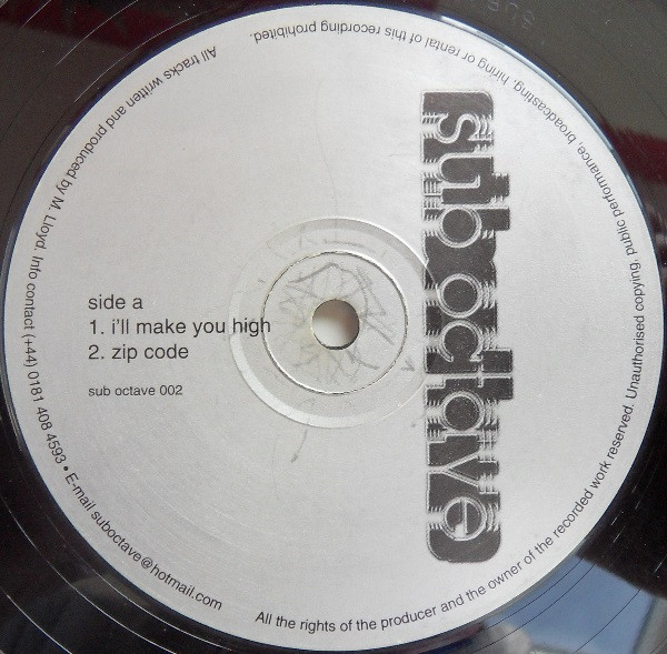 Mark Lloyd - I'll Make You High | Sub Octave (Sub Octave 002) - 2