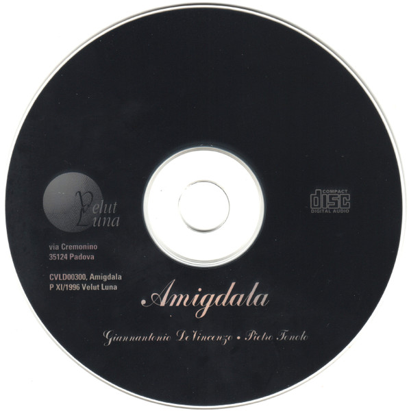 Pietro Tonolo • Giannantonio De Vincenzo - Amigdala | Velut Luna (CVLD00300) - 3
