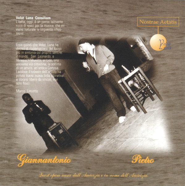 Pietro Tonolo • Giannantonio De Vincenzo - Amigdala | Velut Luna (CVLD00300) - 4