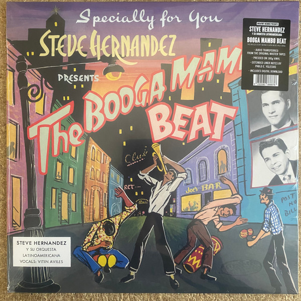 Steve Hernandez Y Su Orquesta Latinoamericana - The Booga Mambo Beat | Rocafort Records (ROCLP013) - main Steve Hernandez Y Su Orquesta Latinoamericana - The Booga Mambo Beat | Rocafort Records (ROCLP013) - main