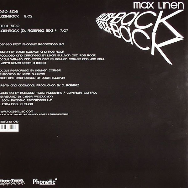 Max Linen - Flashback | Fine-Tune Records (FINETUNE 019) - 2