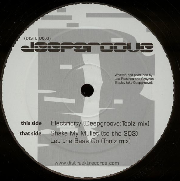 Deepgroove - Electricity | Distraektions Ltd (DISTLTD003)