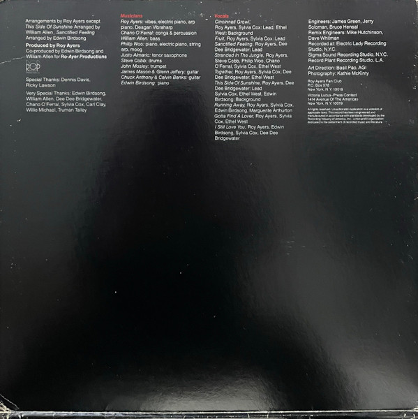 Roy Ayers Ubiquity - Lifeline | Polydor (PD-1-6108)