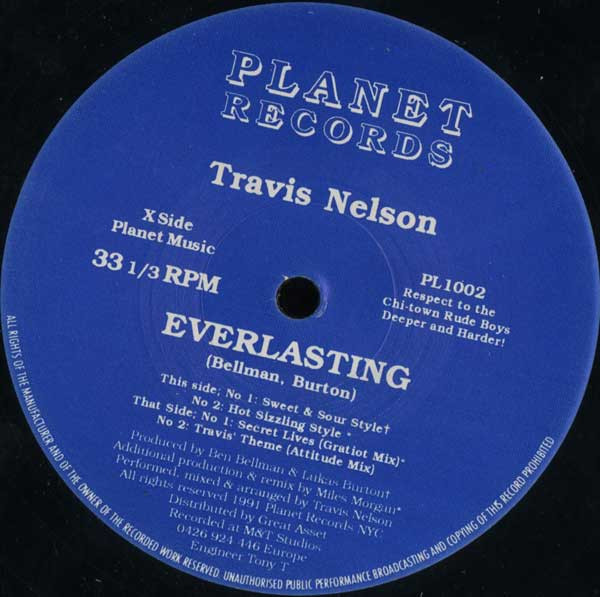 Travis Nelson - Everlasting | Planet Records (PL 1002)